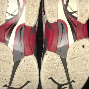 White air Jordan 8s retro